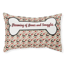 Dachshund Dreaming of Bones and Snuggles