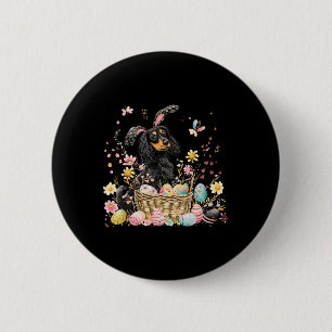 Dachshund Easter Dachshund Easter Egg  2 Inch Round Button