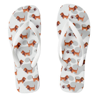 Dachshund flip flops