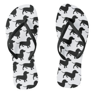 Dachshund Flip Flops