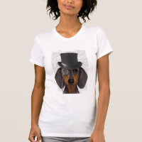 Dachshund, Formal Hound and Hat
