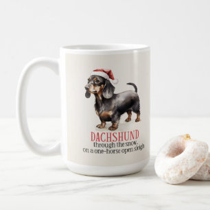 Dachshund Funny Christmas Dog Coffee Mug