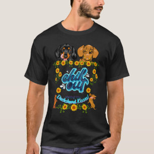 DACHSHUND  FUNNY PET WIENER DOG CHILL OUT CUTE  1 T-Shirt