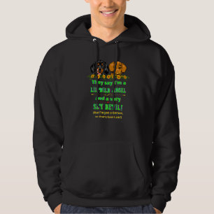 Dachshund Funny Wiener Dog  I'm Just A Gemini Zodi Hoodie
