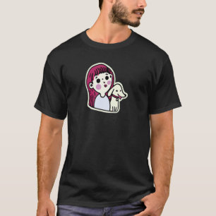 Dachshund Girl Dog Cute Wiener Men Women Kids T-Shirt
