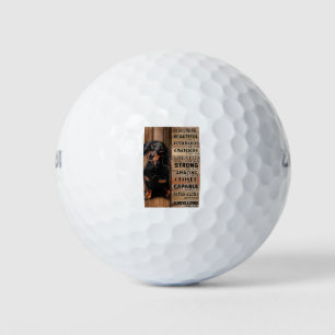 Dachshund God Says You Are Golf Balls