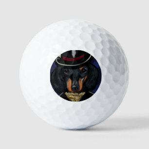 DACHSHUND     GOLF BALLS