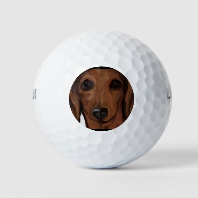 DACHSHUND                 GOLF BALLS (Front)