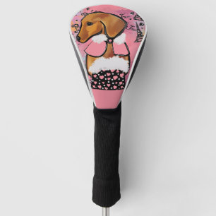 Dachshund golf head cover