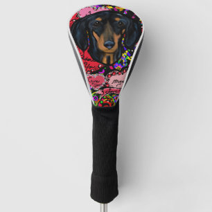 DACHSHUND GOLF HEAD COVER