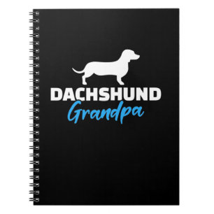 Dachshund Grandpa Notebook