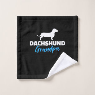 Dachshund Grandpa Wash Cloth