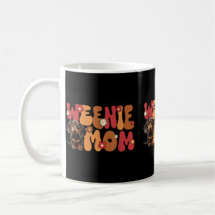 Dachshund Groovy Worlds Best Weenie Mom Coffee Mug