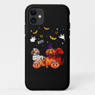 Dachshund Halloween Dog Lover iPhone 11 Case