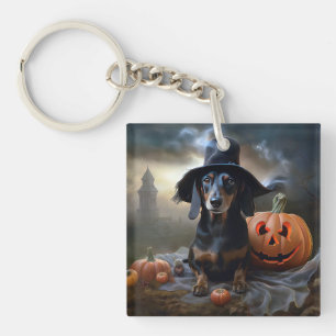 Dachshund Halloween effroi