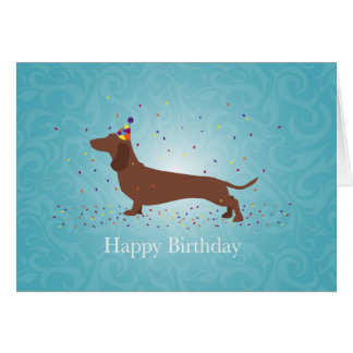 Happy Birthday Dachshund Gifts - T-Shirts, Art, Posters & Other Gift ...