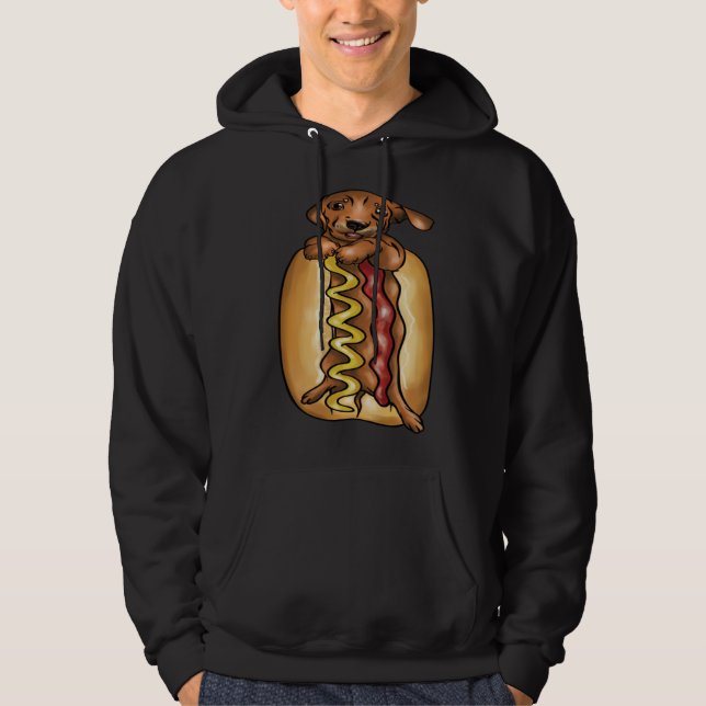 Dachshund   hoodie (Front)