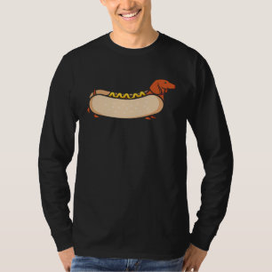 Dachshund Hot Dog Cute Weenie Wiener Dog T-Shirt