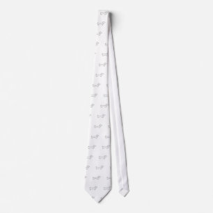 DACHSHUND, HOT DOG, SAUSAGE DOG, CUTE, DOG LOVER TIE