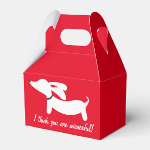 Dachshund I think you are wienerful gift box Party