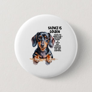 Dachshund Ideas For Women &amp; Novelty Miniature  2 Inch Round Button