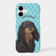 Dachshund Illustrated Cell Phone Case