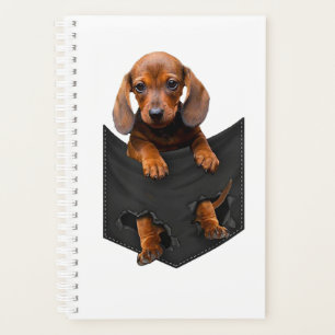 Dachshund In My Pocket Weiner Dog Planner