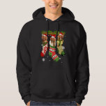 Dachshund In Sock Christmas Santa Hat Xmas Dog Hoodie<br><div class="desc">Dachshund In Sock Christmas Santa Hat Xmas Dog</div>