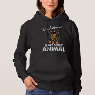 Dachshund Is My Spirit Animal Hoodie