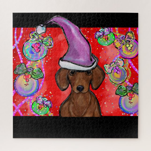 DACHSHUND   JIGSAW PUZZLE (Vertical)