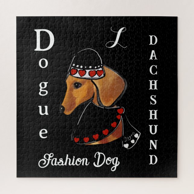 DACHSHUND        JIGSAW PUZZLE (Vertical)