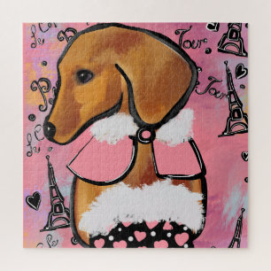 Dachshund jigsaw puzzle