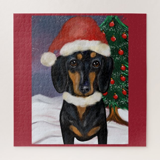 Dachshund  jigsaw puzzle (Vertical)