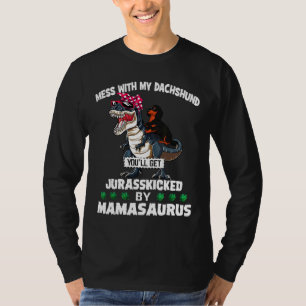 Dachshund Jurasskicked My Mamasaurus T-Shirt