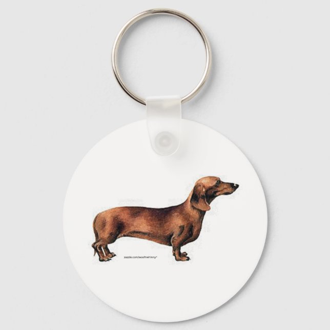 Dachshund Keychain (Front)