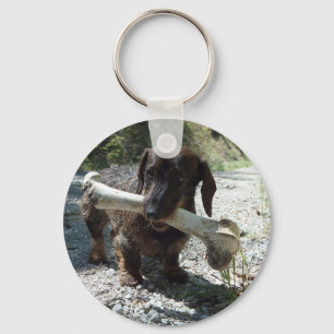 Dachshund Keychain