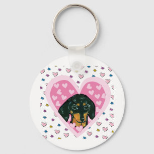 Dachshund Keychain