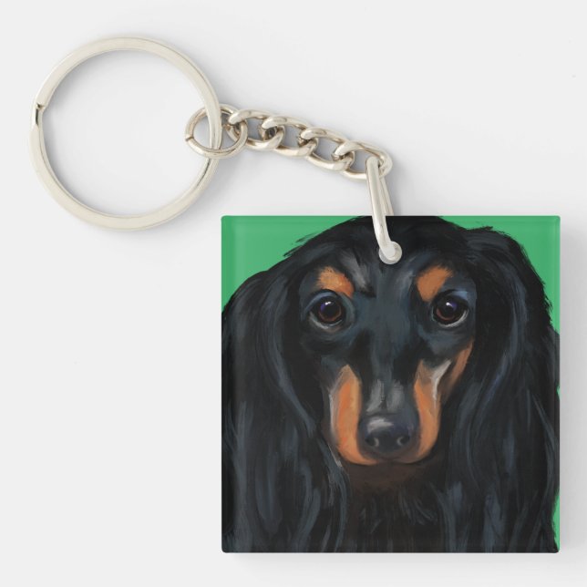 DACHSHUND KEYCHAIN (Front)