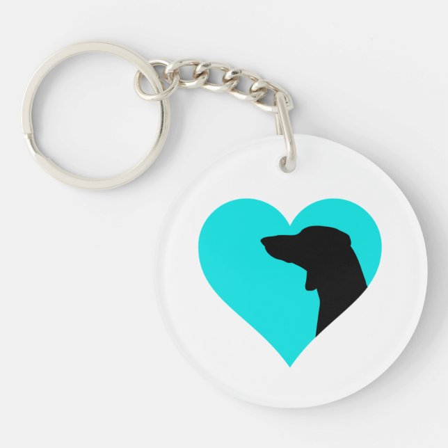 Dachshund   keychain (Front)