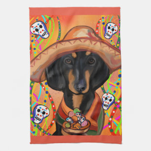DACHSHUND     KITCHEN TOWEL