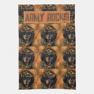 DACHSHUND KITCHEN TOWEL