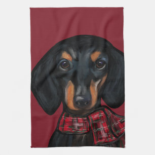 DACHSHUND      KITCHEN TOWEL