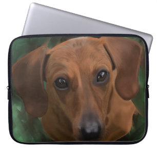 Dachshund laptop sleeve