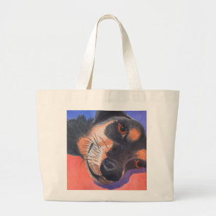 Dachshund Large Tote Bag