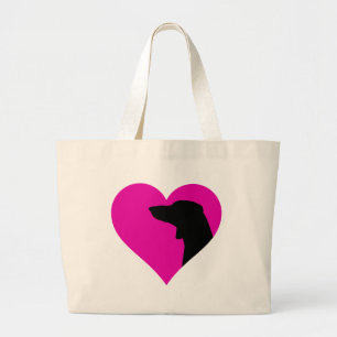 Dachshund     large tote bag