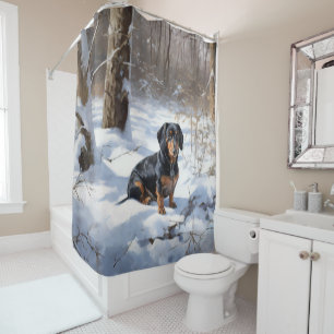 Dachshund Let It Snow Christmas