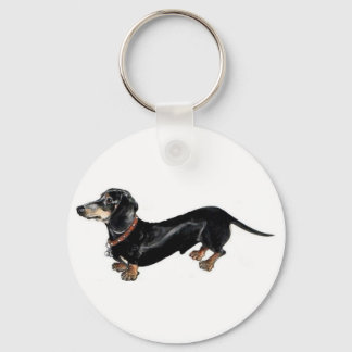 dachshund 'long dog' key chain