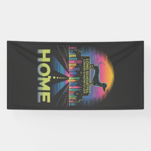 Dachshund Long Silhouettes, Longer Shadows Of Love Banner