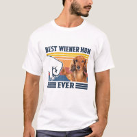 Dachshund Longhair Best Wiener Mom Ever Funny Dog