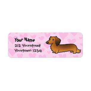 Dachshund Love (à poil long)